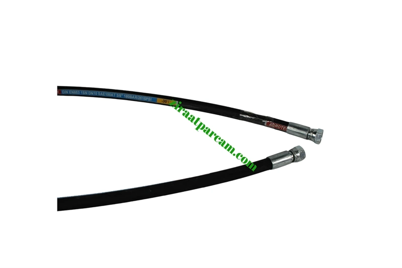 3/8 R1 180 CM 9/16 DXD HİDROLİK HORTUM
