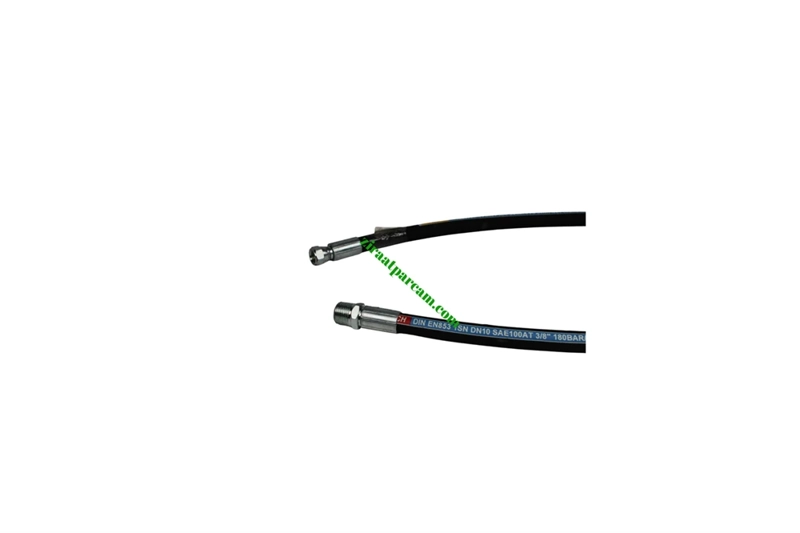 3/8 R1 180 CM 9/16 DÜZ-1/2 ERKEK HİDROLİK HORTUM