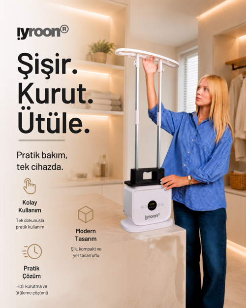 Kuruturken Ütüleme Teknolojisi